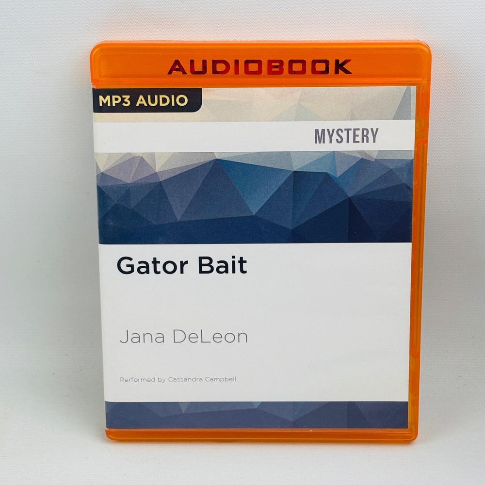 Gator Bait Miss Fortune Series Mystery Audiobook Jana DeLeon MP3 CD